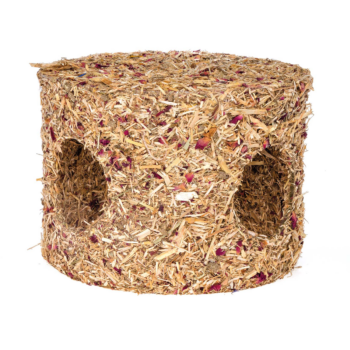 Knabberhaus "Rosenstroh" 'L' Ø 20cm