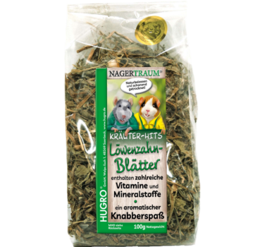 Nagertraum Löwenzahnblätter