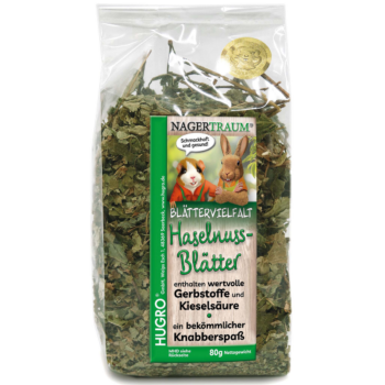 Nagertraum Haselnussblätter