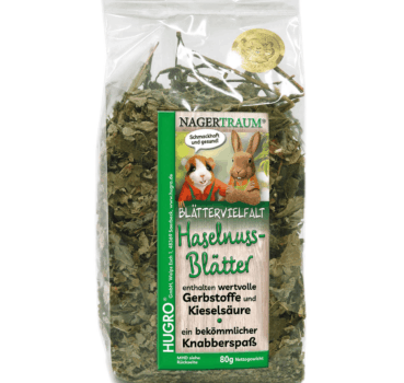 Nagertraum Haselnussblätter