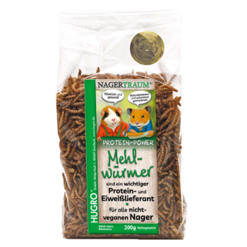 Nagertraum Mehlwürmer