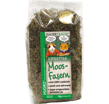 Nagertraum Moosfasern