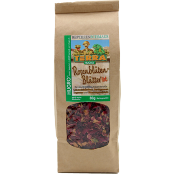 Rosenblütenblätter rot