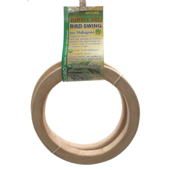 Bird Swing "M" aus Mahagoni
