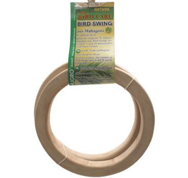 Bird Swing "M" aus Mahagoni