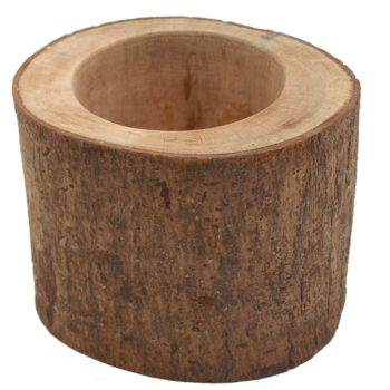 Kudus Cup, Futternapf aus Mahagoni, Innen Ø 8cm