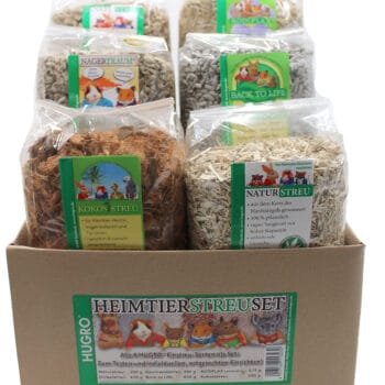 Heimtierstreu-Set - 6 Sorten