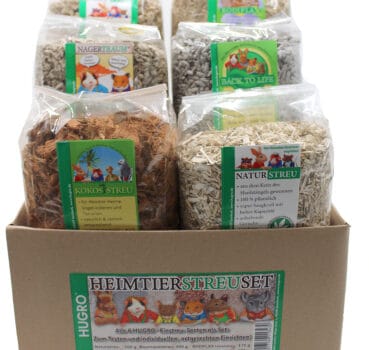 Heimtierstreu-Set - 6 Sorten Heimtierstreu-Set - 6 Sorten