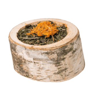 Knabberpizza Kräuter u. Blüten, 'S' Öffnung Ø 5cm