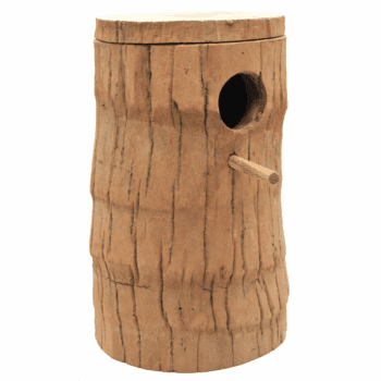 GS Nisthöhle Palmenstamm Natur 35cm hoch